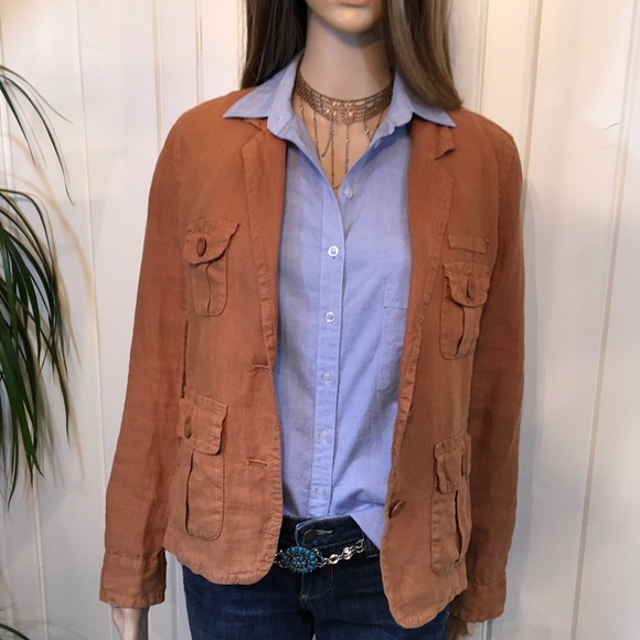 JCREW LIGHTWEIGHT SAFARI JACKET - Picture 3 of 6